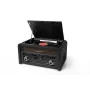 Giradischi muse MT-115 W — nero/oro, 33-45-78 giri/min, braccio a J, manopola per il volume, 240V AC