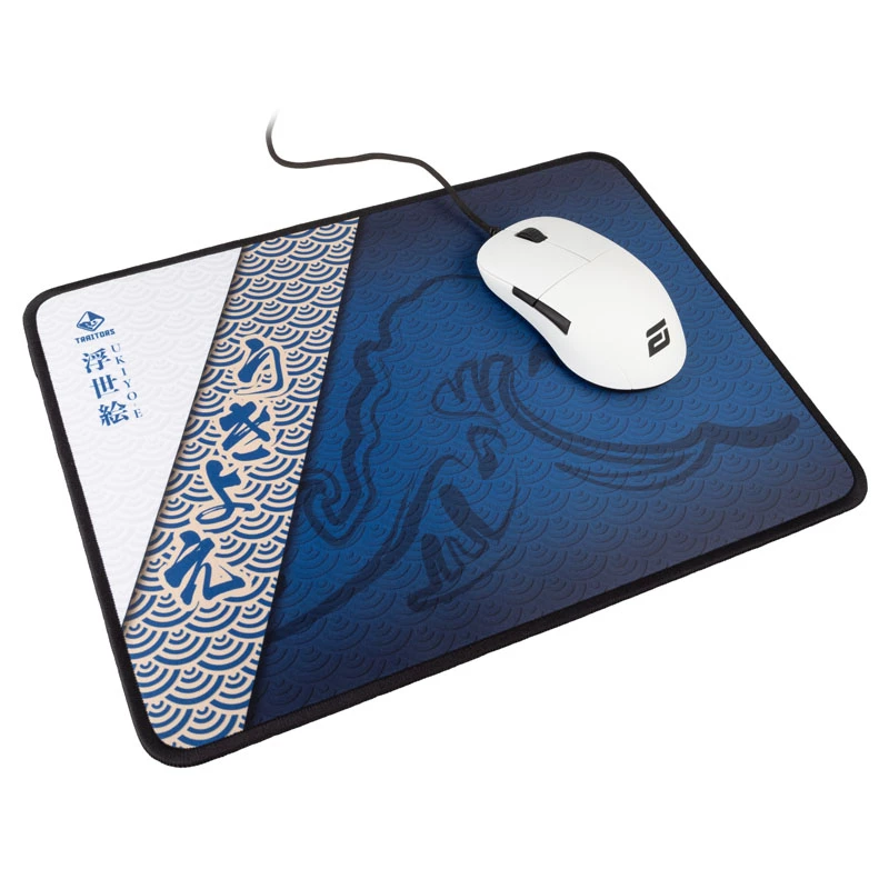 Tappetino per mouse Traitors UKIYO-E Speed (TRDUKI35M) — superficie a basso attrito, tappetino gaming rettangolare