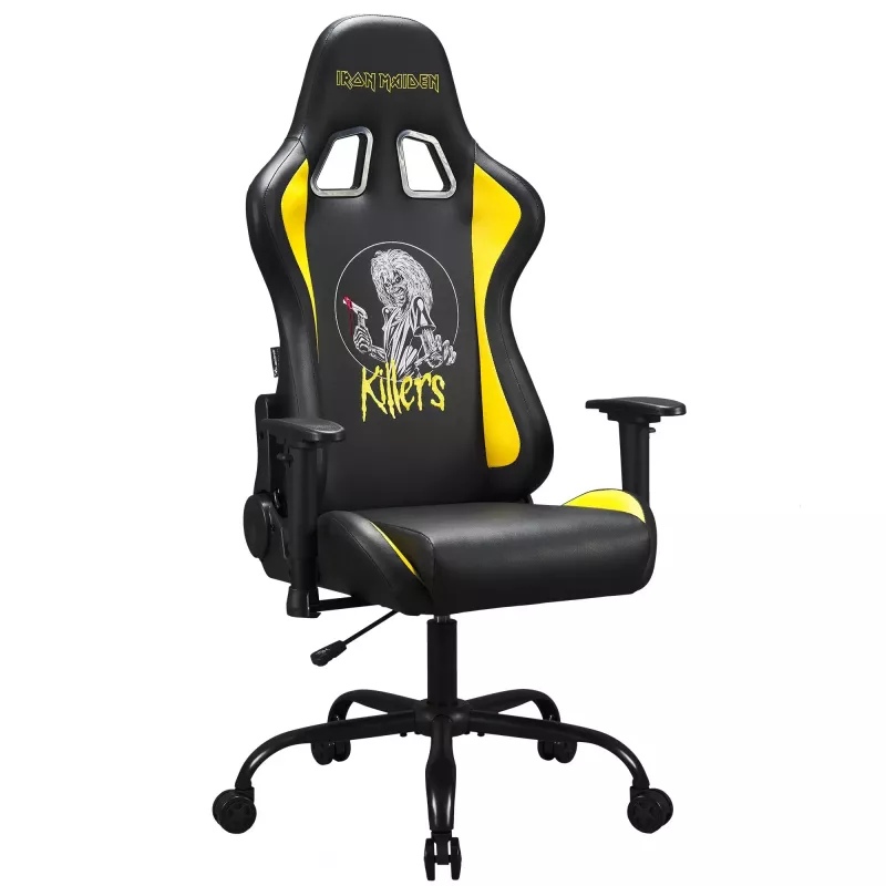 Sedia gaming SUBSONIC Subsonic Pro Iron Maiden Killers — design ergonomico, regolabile in altezza