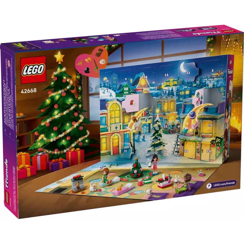 LEGO FRIENDS 42668 calendario dell'avvento 2025