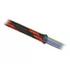Guaina per cavo DeLOCK 20753 nero rosso