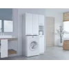Mobile da bagno Top-E-Shop MARPOL DD BI – a libera installazione, bianco, 10 ripiani
