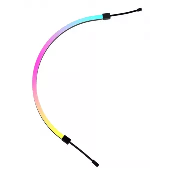 Striscia LED CORSAIR LS430 Aurora — multicolore, 430×10×10 mm, confezione da 2