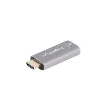Adattatore cavo video Lanberg AD-HD-DP-01 HDMI Type-A DisplayPort argento