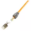 Connettori RJ45 Cat 6, 6A, 7 schermati, confezione da 50 pz.