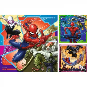 Puzzle 3x49 pezzi Spiderman