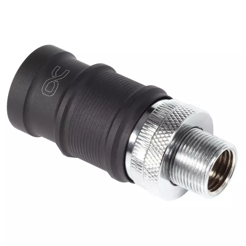 Sgancio rapido Alphacool ES Quick Release BLH1A femmina con passaparete integrato