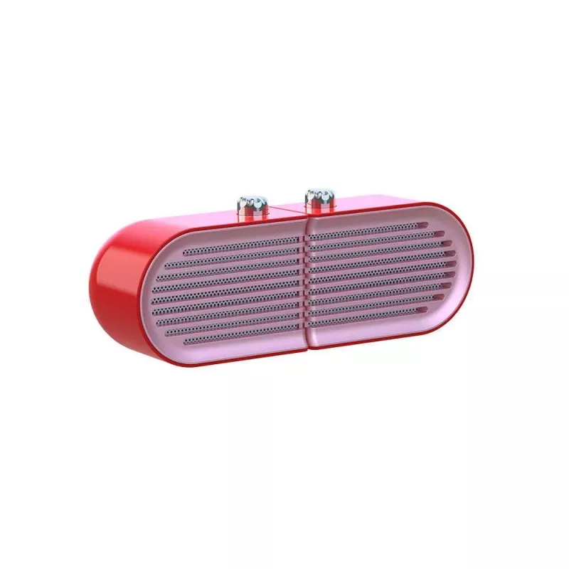 Altoparlante portatile Devia Wind Series, rosso