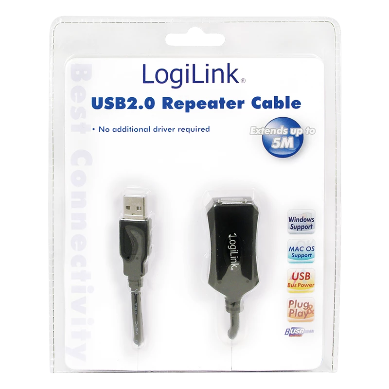 Cavo ripetitore USB 2.0 LogiLink - cavo USB 5,0 m USB A