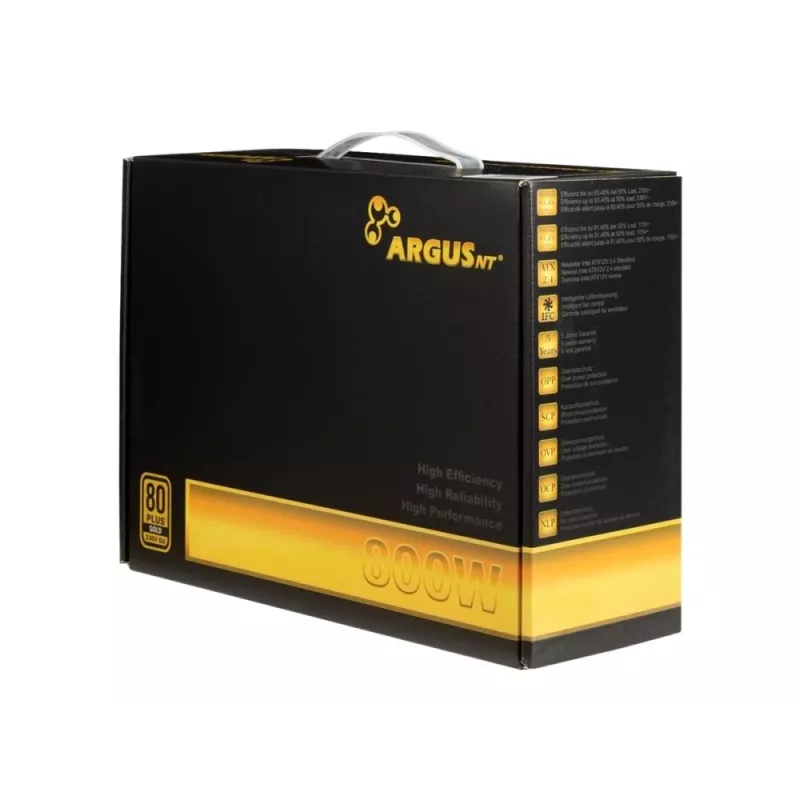 Alimentatore Inter-Tech Argus GPS-800 800W, 80+ Gold, ATX, ventola 14cm