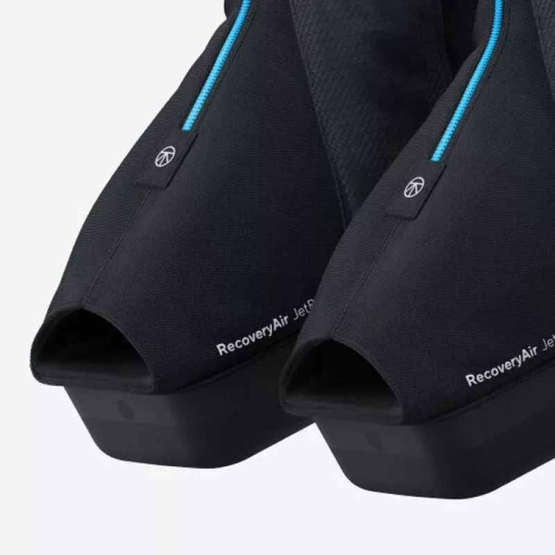 Therabody RecoveryAir JetBoots massaggiatore a compressione per gambe, taglia M, nero