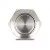 Pulsante DeLOCK 22040 2P nichel acciaio inox 250V 5A