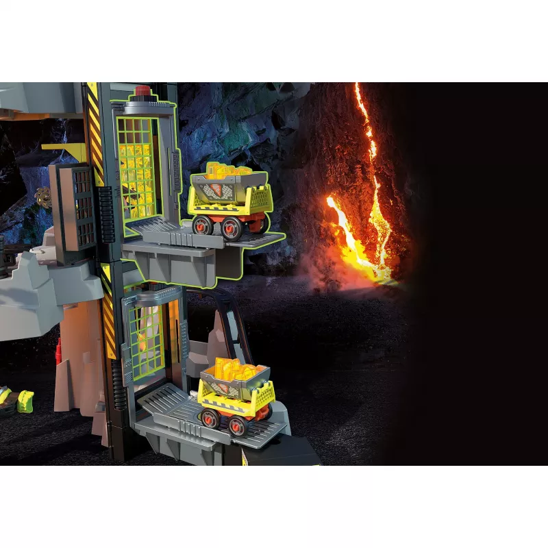 Playmobil - #70925 Dino Rise Dino Mine set da costruzione 386 pezzi - multicolore