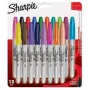Pennarello a punta fine Sharpie 18 pezzi punta fine multicolore