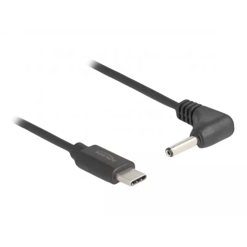Cavo di alimentazione DeLOCK 85393 nero 1,5 m USB-C 3,5 x 1,35 mm