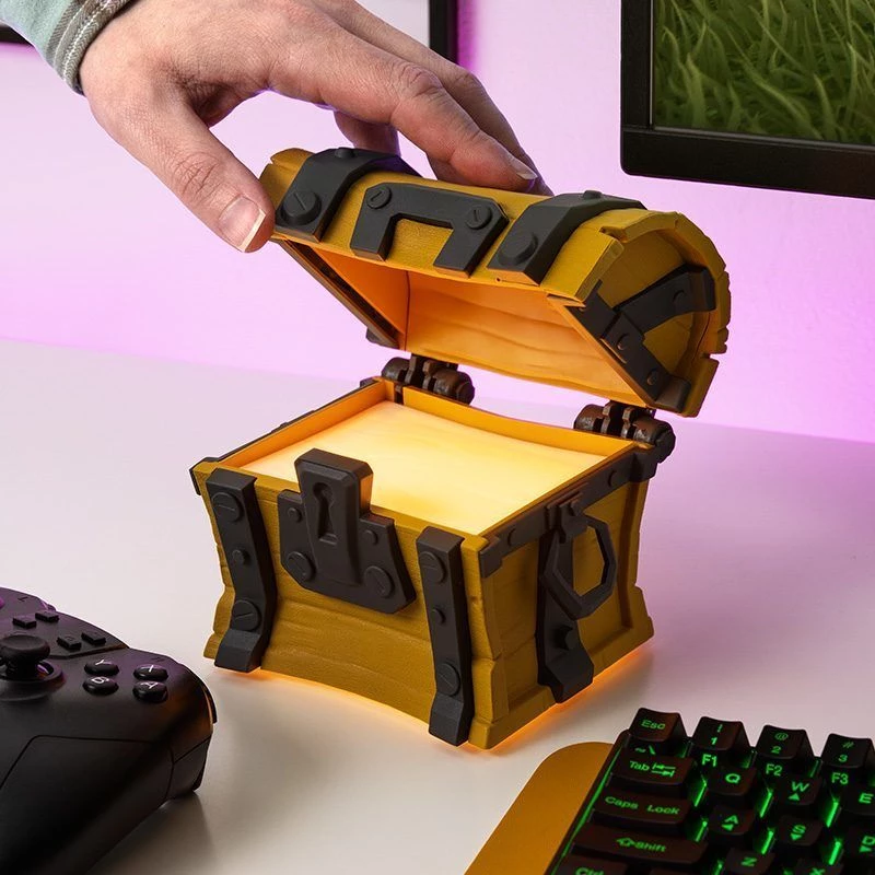Lampada da tavolo Paladone Fortnite Chest Light – lampada LED a tema