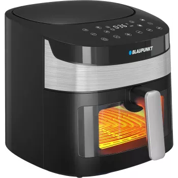 Friggitrice Blaupunkt AFD722 7,2 L, 1800 W, 40–200 °C, touch LED, alluminio, bianco