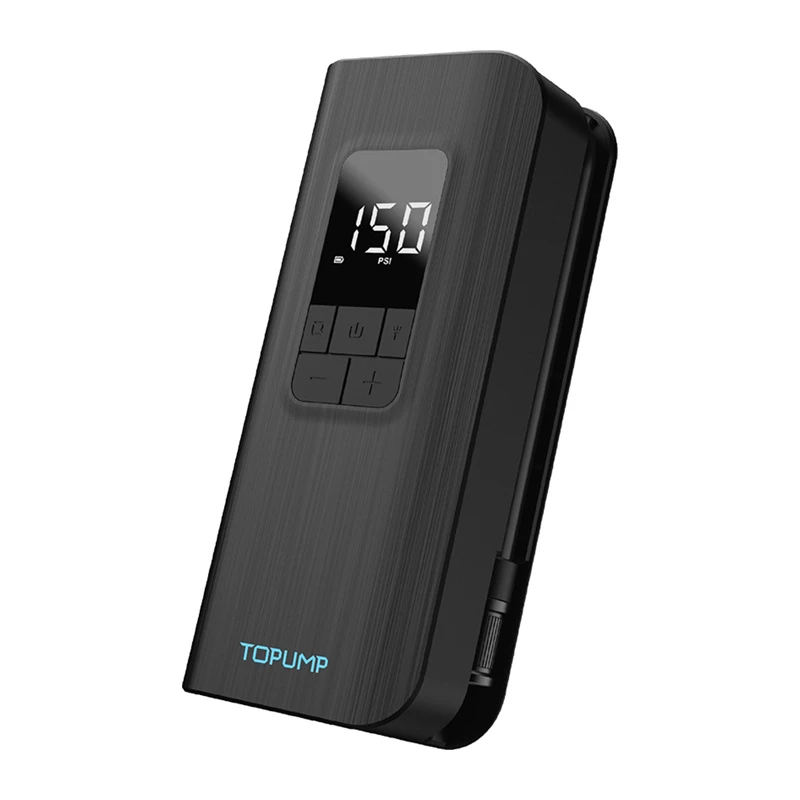 Pompa elettrica portatile Cycplus A12 — gonfiatore wireless per bici, monopattini e attrezzi sportivi