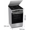 Piano cottura gas-elettrico GK5C43SH