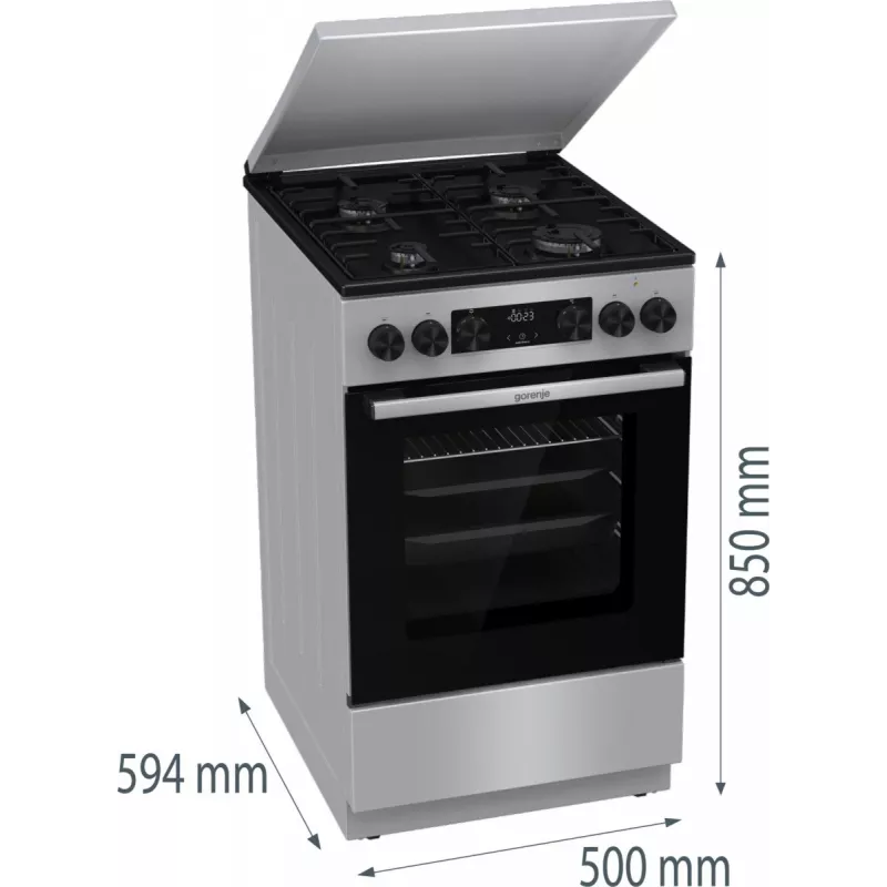 Piano cottura gas-elettrico GK5C43SH