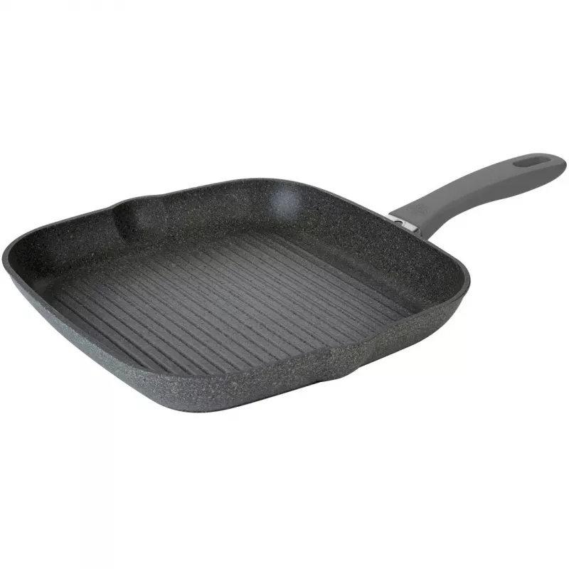 Padella per griglia BALLARINI 75002-941-0 quadrata grigia 28 cm