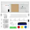 Pannello divisorio da scrivania Ergo Office ER-300 W, larghezza 1250 mm, carico massimo 10 kg