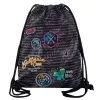 Sacca sportiva Coolpack Sprint Sprint Badges ragazza grigio