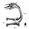 Rastrelliera regolabile per manubri Hms Premium STR10 Pro