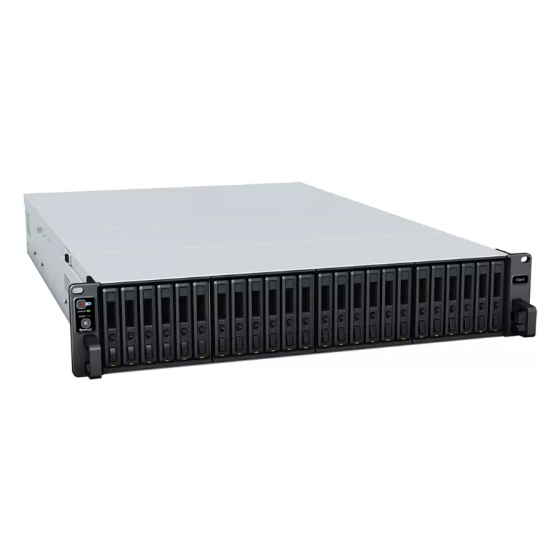 Synology FlashStation FS3410 - NAS server - 24 vani - 108TB - rack - installabile - RAID 0, 1, 5, 6, 10, JBOD, RAID F1 - RAM 16GB - 10 Gigabit Ethe