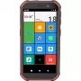 Smartphone Olympia TREK 5,5 pollici 3 GB 32 GB nero arancione