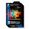 Brush Pen Staedtler Pigment Arts 60 pezzi