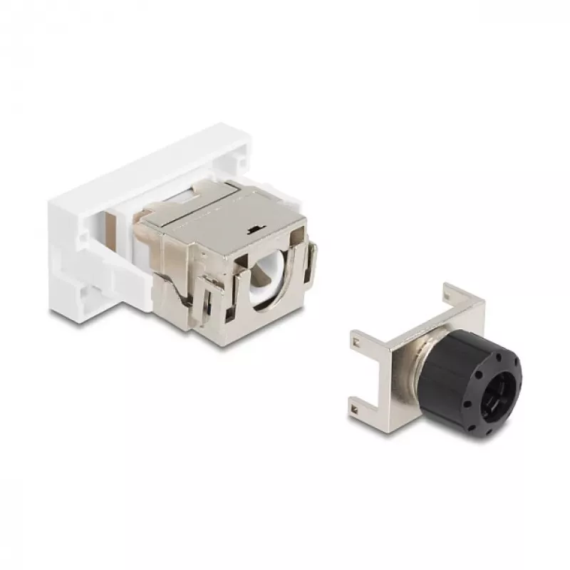 Modulo RJ45 DELOCK 90906 Cat.6A 180° senza attrezzi
