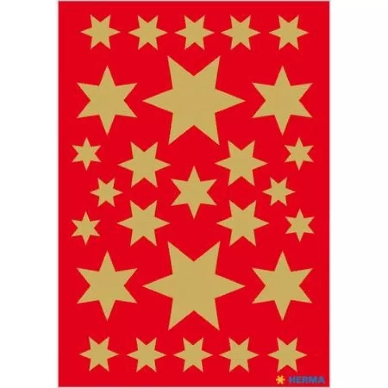 Adesivi stelle a 6 punte HERMA 3927