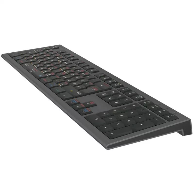 Logickeyboard LKB-OSX-A2M-DE tastiera USB QWERTZ tedesca nero (LKB-OSX-A2M-DE)