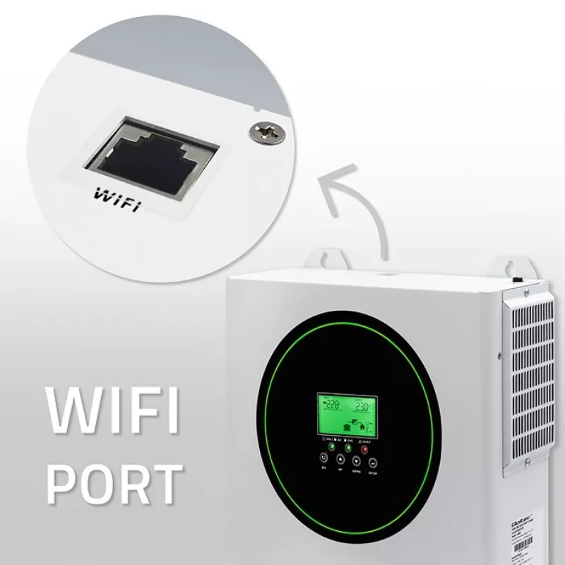 Inverter solare ibrido off-grid Qoltec 1500W