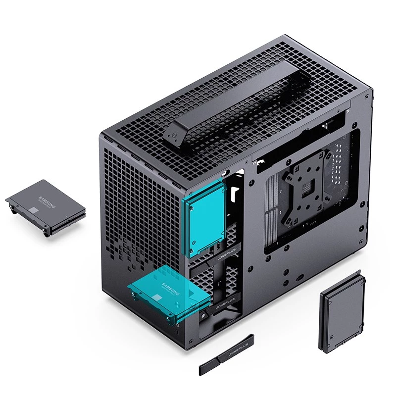 Jonsplus case MATX con maniglia Z20 – nero