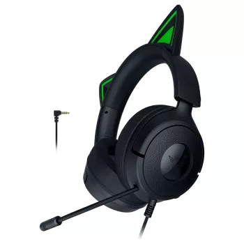 Headset gaming cablato Razer Kraken Kitty V3 X — on-ear, microfono integrato