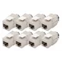 Digitus modulo keystone Cat. 6A schermato gestore cavi intelligente 8 pz.