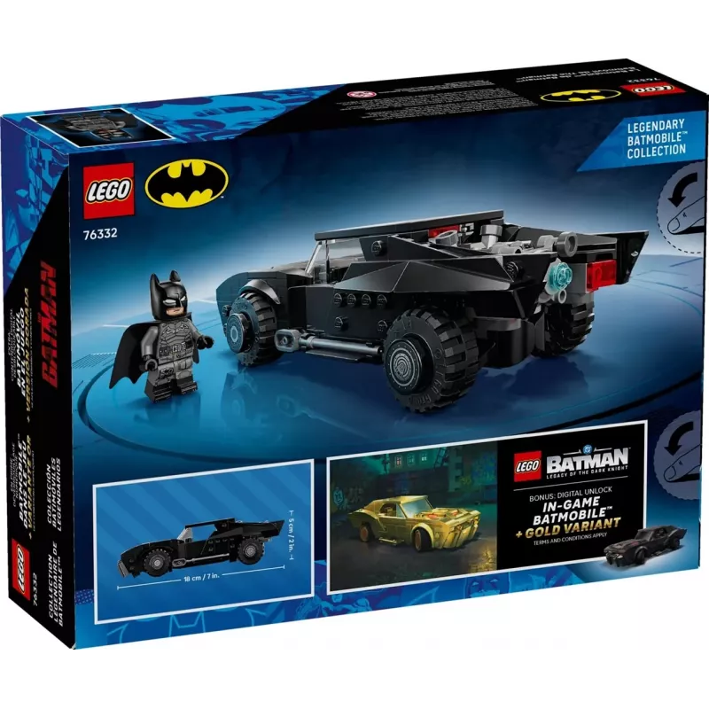 LEGO BATMAN 76332 La Batmobile di Batman