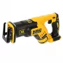 Seghetto alternativo DeWalt DCS367N 18V, corsa 2,86 cm, profondità di taglio legno 30 cm / metallo 10 cm, peso 2,3 kg