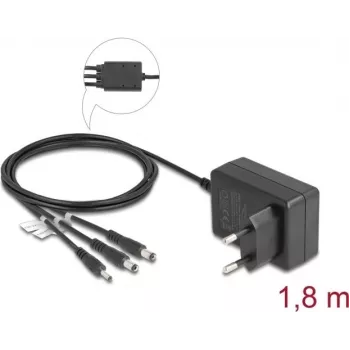 DeLOCK 41466 alimentatore esterno 5V 2A 10W, DC 3,5x1,35/5,5x2,1/5,5x2,5 mm