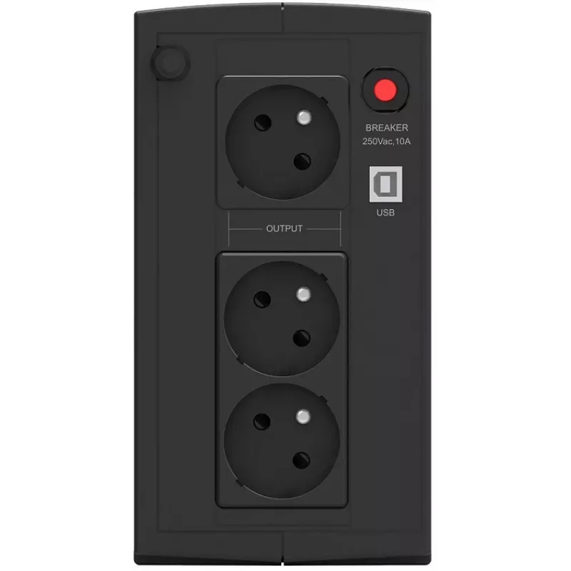 PowerWalker 10121071 gruppo di continuità (UPS) line-interactive 1 kVA 600 W 3 uscite AC