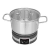 Fonduta elettrica Gastroback 42568 1,8 l 8 persone nero acciaio inox
