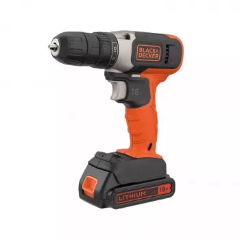 BLACK & DECKER | Trapano avvitatore a batteria | BCD001C2-QW | 18 V | 2x1,5 Ah | Litio