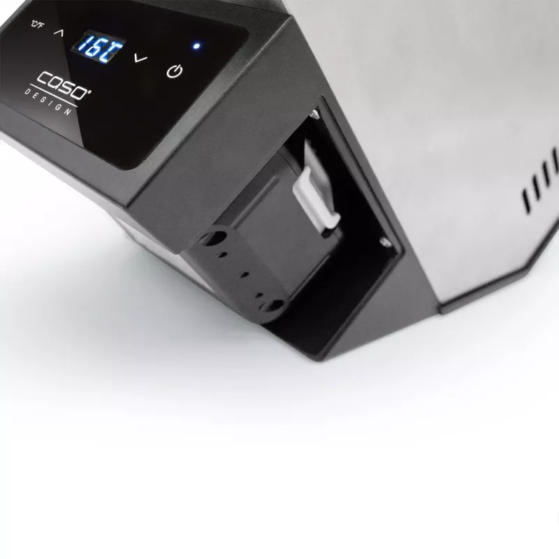 Caso | Cantinetta vini | WineCase Deluxe Acciaio inox | Capacità bottiglie 1 | Nero/Argento