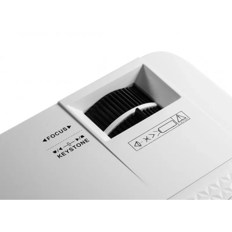Proiettore standard throw Technaxx TX-113 1800 ANSI Lumen LED 800x480 bianco