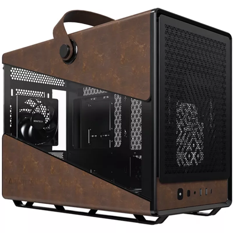 Case PC Montech Heritage PRO Midi Tower nero