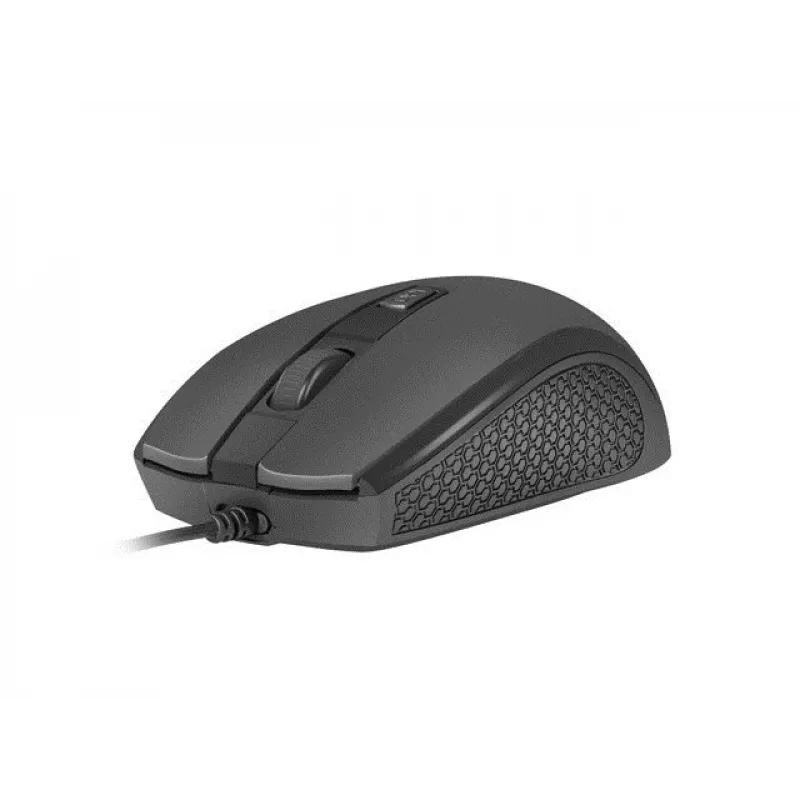Natec Mouse ottico HOOPOE 2 1600 DPI, USB, nero