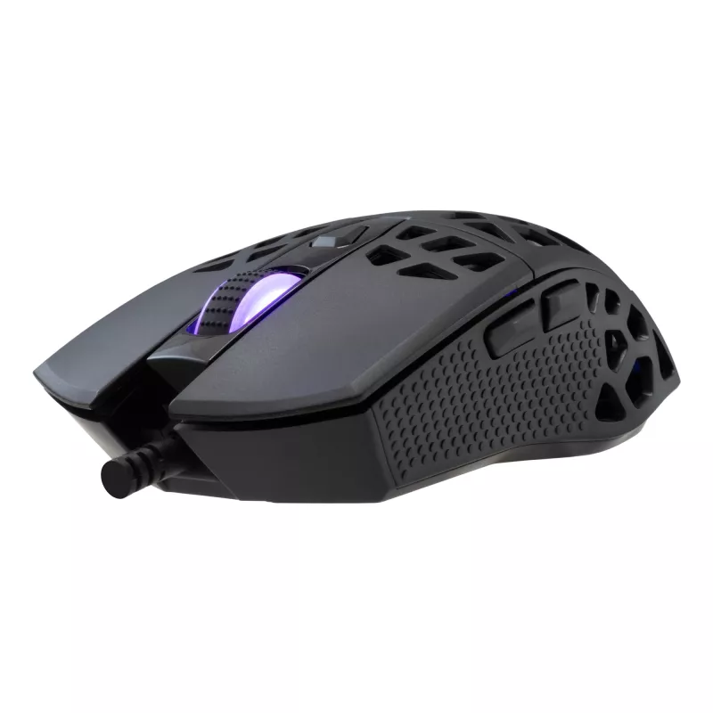 Mouse White Shark GM-5018 Caradoc RGB 7200 dpi nero