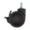 OPLITE Rotelle piroettanti con freno per GTR S8/S8 Elite nero retail (OP-CW)